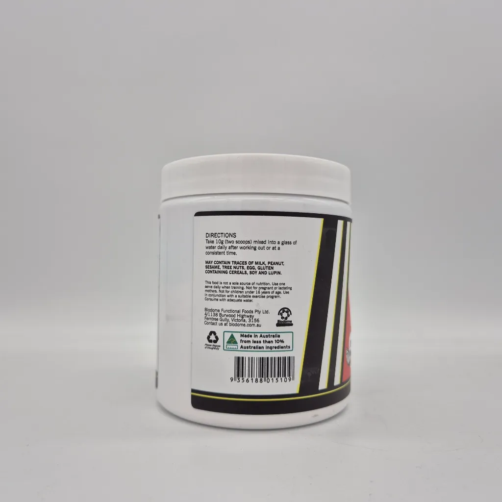 BCAAs flavoured 250g supplement directions