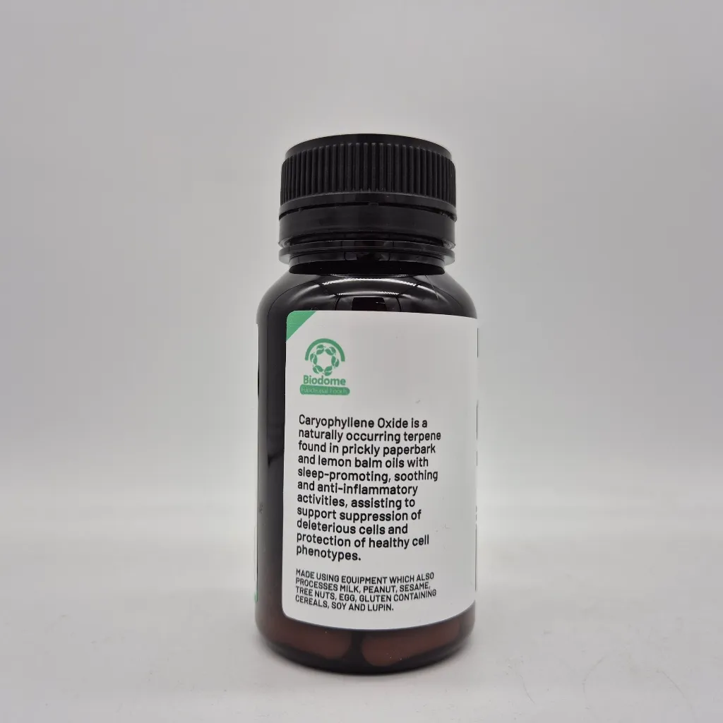 caryox beta caryophyllene oxide 60 capsules supplement information