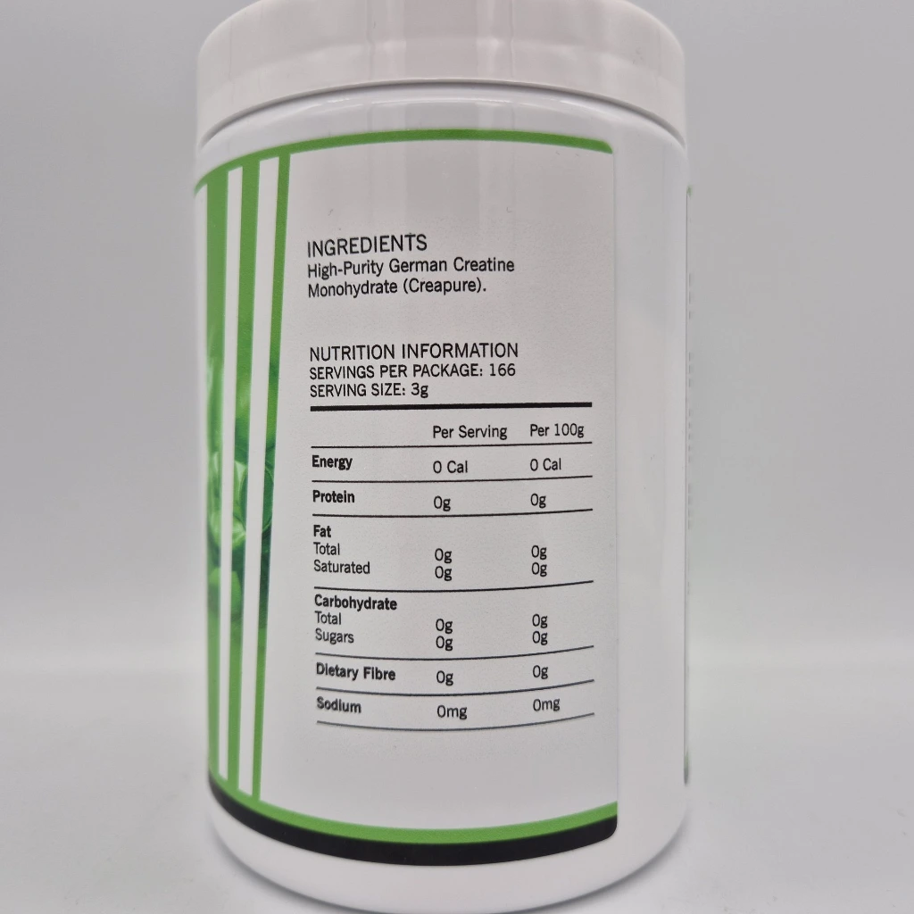 creatine supplement ingredients 500g