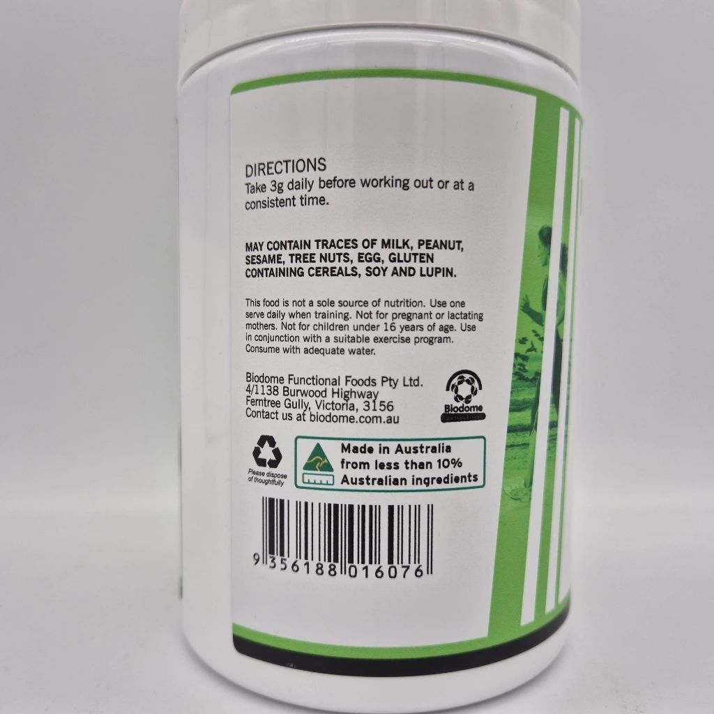 creatine supplement directions 500g