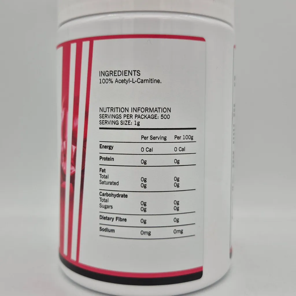 500g carnitine supplement directions