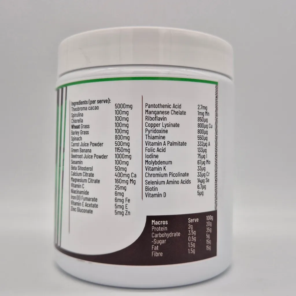 antioxidant greens supplement directions