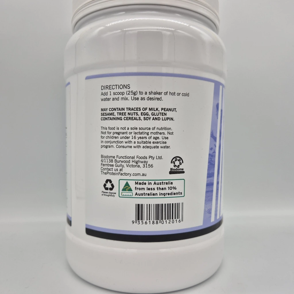 Collagen peptide protein supplement 900g directions