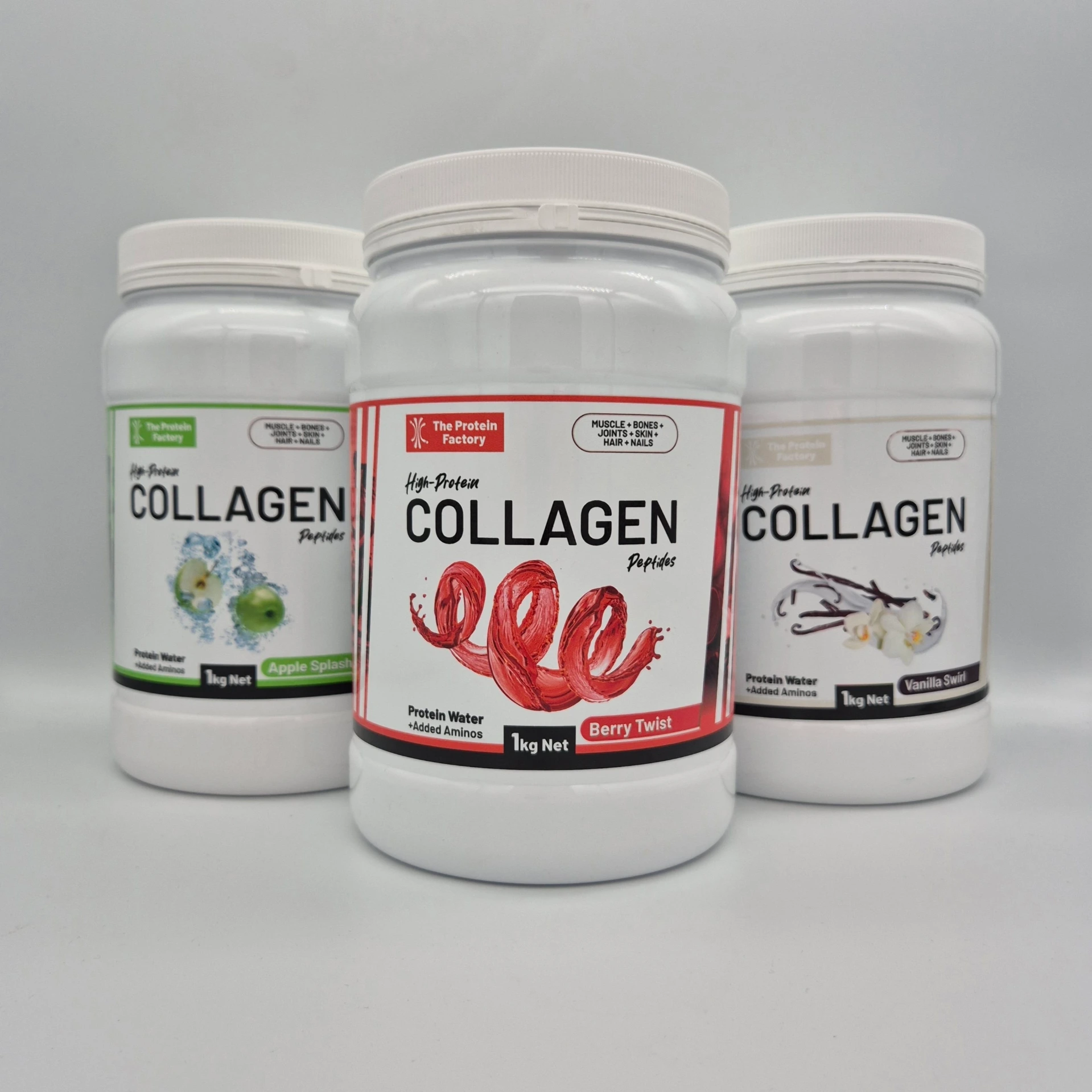 Collagen Peptide Protein (Flavoured) [1kg] (Berry Twist)