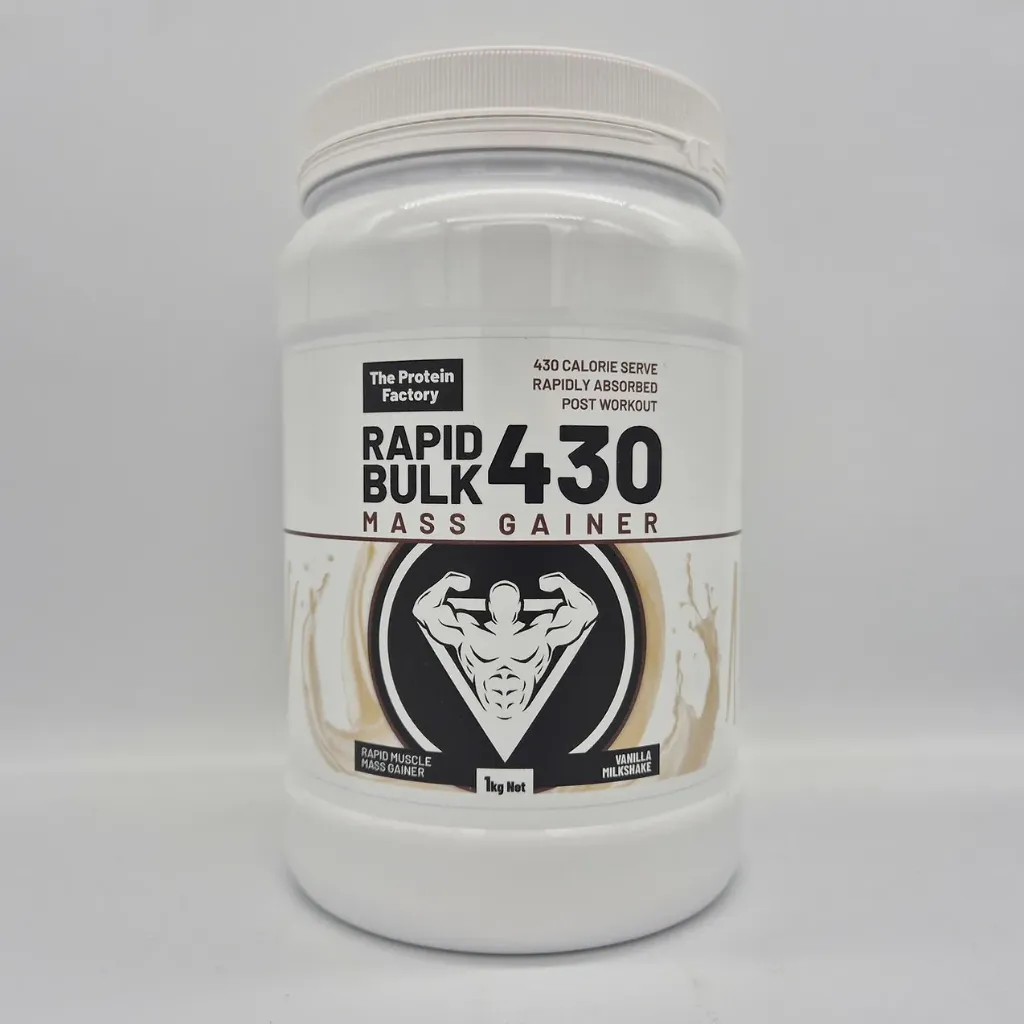 Rapid Bulk 430 Mass Gainer [1kg] (Vanilla)