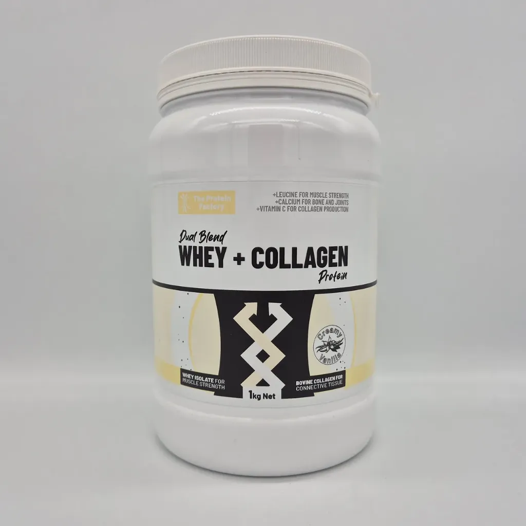 Dual Blend Whey + Collagen [1kg] (Vanilla)