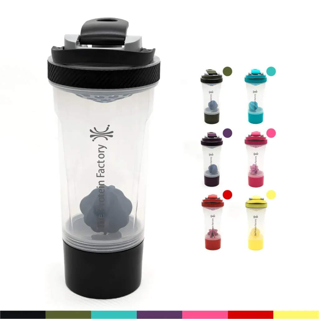 Deluxe Protein Shaker [700ml] (Onyx Black)